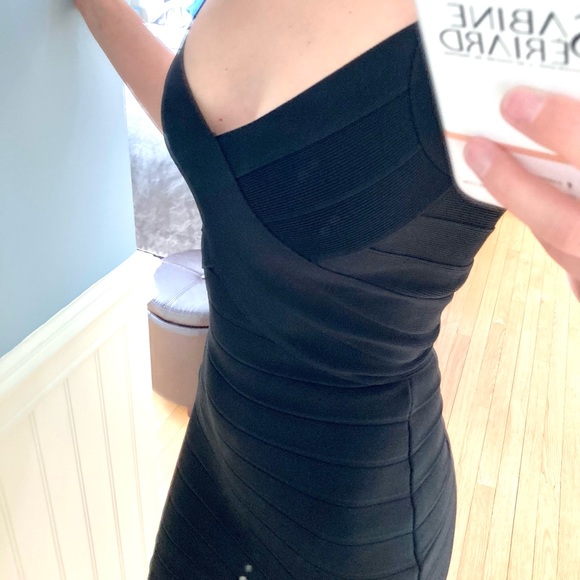 Amor & Psyche Bandage Party Dress - XS - LBD NWOT - Picture 3 of 14